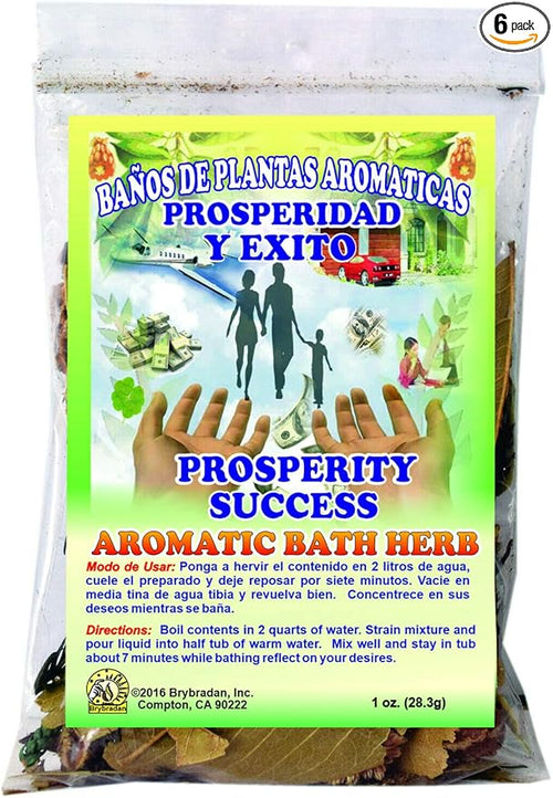 12 PCS Aromatic Soothing Herbal Bath Prosperity & Success PROSPERIDAD & EXITO by Unknown