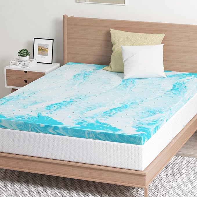 EGO Topper 2 Inch King Memory Foam Mattress Topper, Gel Foam Mattress Topper - Image 7