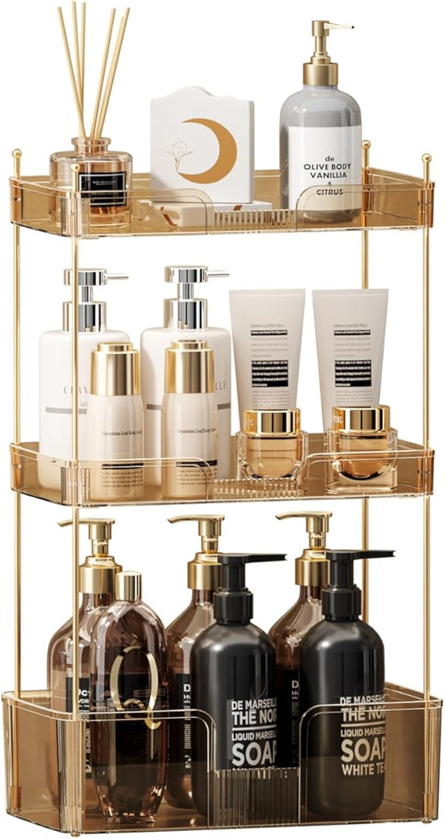 Akinbas 3 Tier Bathroom Organizer Countertop Makeup Perfume Tray Skincare by AKINBAS
