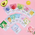 12 Pack Face Masks for Women, Hydrating & Moisturizing Facial Mask for Skincare - Image 8