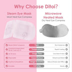 Ditoi Steam Eye Mask, Heated Eye Mask - Image 7