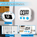 ZILLEEN Classroom Timer for Kids Teachers 4 Pack Digital Timers - Image 2