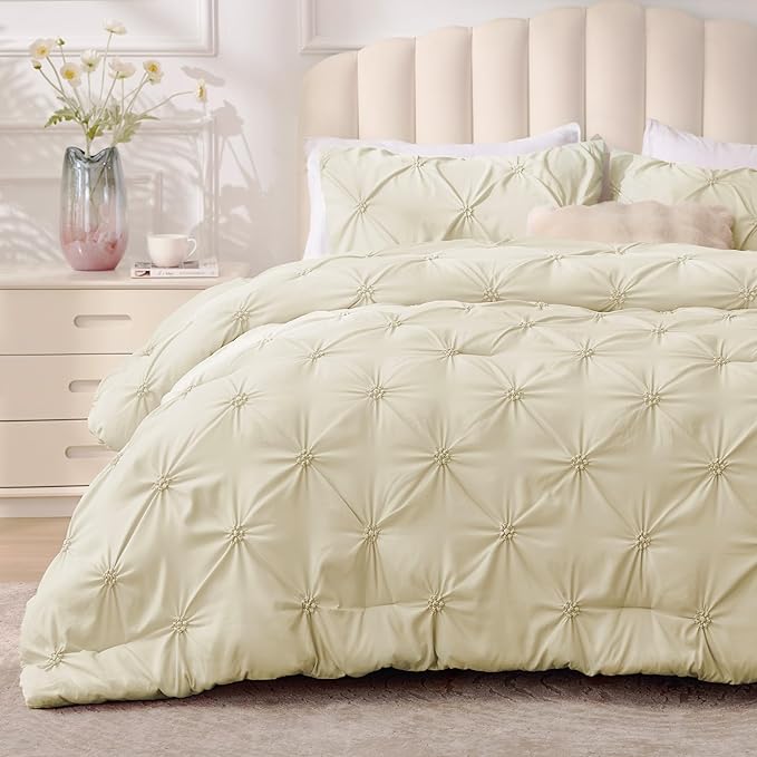 BEDELITE Beige Queen Comforter Set by BEDELITE