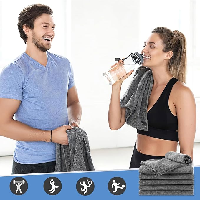UNIMADE 24 Pack Gym Towels Set - Image 7