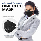 LEVENIS KN95 Face Masks 100 Pack, Breathable Comfortable and Disposable KN95 - Image 3