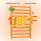 Electric Towel Warmer Rack, Heating Towel Warmer, Timer & Temperature Control - Image 4