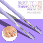 Teenitor Upgraded Ingrown Toenail File and Lifters, Pedicure Tools - Image 4