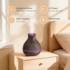 BZseed Aromatherapy Essential Oil Diffusers, Waterless Auto-Off, 7 Color LED - Image 4