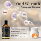 Oud Warmth Fragrance Oil Essential Oil, MAYJAM 3.38FL.OZ Oud Warmth Oil - Image 4