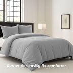 Pure Bedding Duvet Cover Twin/Twin XL Size - Image 5