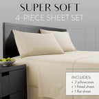 Danjor Linens Bed Sheet Set Twin XL - Image 2