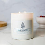 Carolina Rain Showers Scented Candle, 16 oz Wellness Relaxing Aromatherapy - Image 3