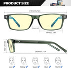ANYLUV Blue Light Glasses Men Woman, Eye Strain Relief Eye Protection - Image 4