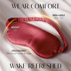OLESILK Silk Sleep Mask Eye Mask Blindfold - Image 4