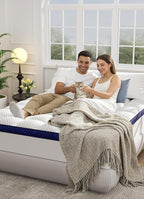 BEDELITE Queen Mattress Topper 3 Inch Thick Mattress Pad, Plush Pillow Top Bed - Image 9