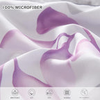 Yogeneg Botanical Comforter Set Queen Size 7 PCS Bed in a Bag, Soft Microfiber - Image 5