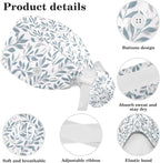 Scrub Cap with Hair Scrunchy, Ponytail Holder Surgical Cap - Image 4