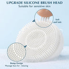 COSLUS Facial Cleansing Brush Silicone Face Scrubber: 7 in 1 FBS-D Electric - Image 7