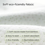 100% Waterproof Pillow Protectors Standard 20x26 Pair Zippered Pillow Case - Image 5