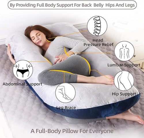 60 Inch Full Body Pregnancy Pillows - Image 2