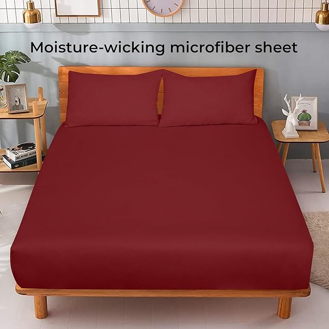 Royale Linens Fitted Sheet Full - Image 2