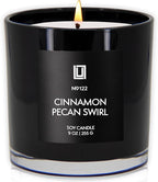 Lulu Candles | Cinnamon Pecan Swirl | Luxury Scented Soy Jar Candle | Hand by LULUCANDLES
