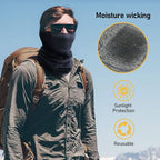 TICONN Neck Gaiter Face Cover Scarf, Neck Warmer Breathable Sun & Wind-proof - Image 5