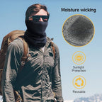 TICONN Neck Gaiter Face Cover Scarf, Neck Warmer Breathable Sun & Wind-proof - Image 3