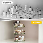 Asayuee 3-Tier Corner Bathroom Counter Organizer - Image 7