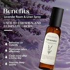 Lavender Room Spray, 2 Pack 4.06oz Air Freshener Spray, Long Lasting Room Air - Image 5
