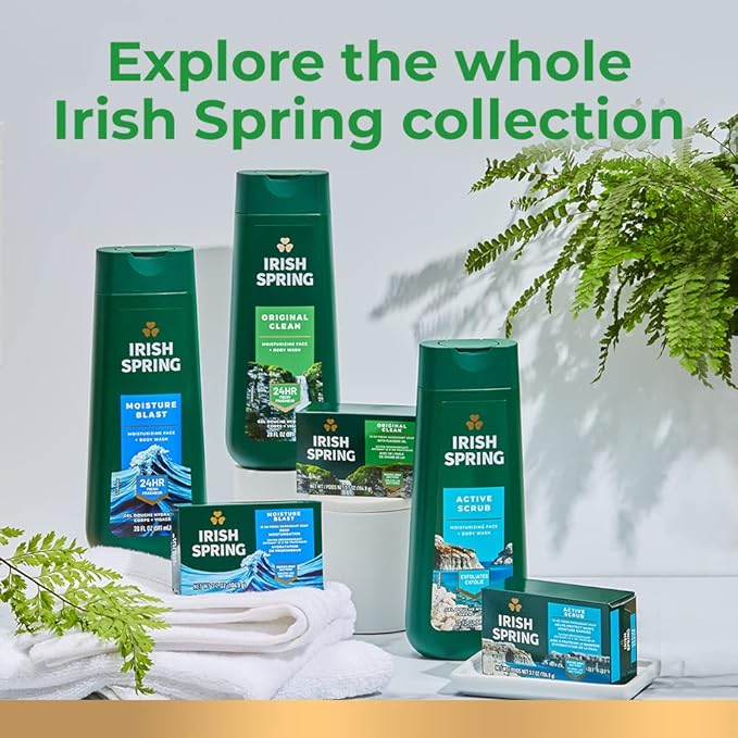Irish Spring Original Clean Body Wash, 30 Oz Pump - Image 16