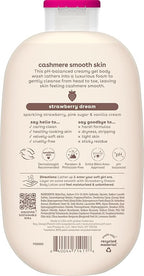 eos Cashmere Body Wash – Strawberry Dreams, Moisturizing Body Wash, Creamy Gel - Image 9