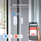 Door Alarm Window Sensors, Door Open Alarm Long Battery Life Wireless - Image 2