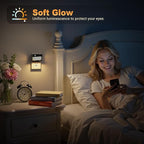 JandCase Motion Sensor Night Light, Night Lights Plug into Wall, Dusk to Dawn & - Image 8