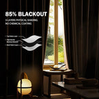 Room Divider Ceiling Mounted Curtains Track Sets Extra Wide Blackout Curtain - Image 4