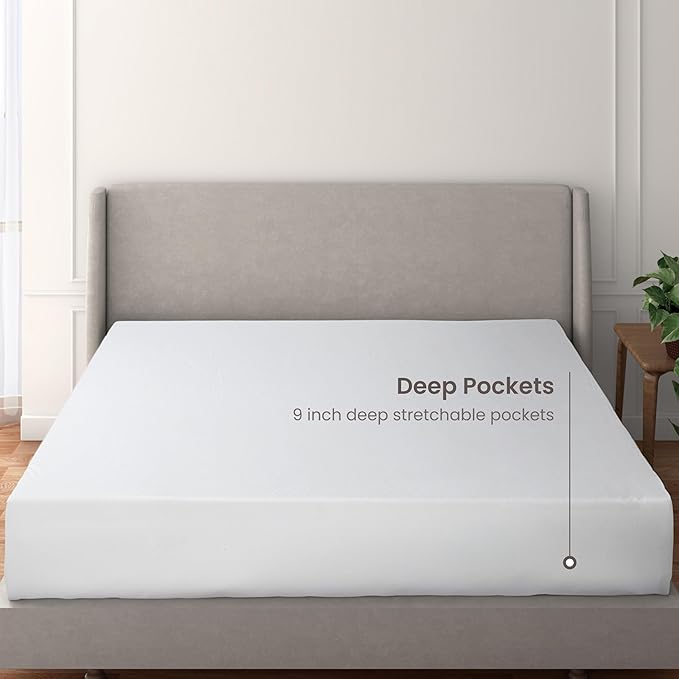Bioweaves Organic Waterproof Mattress Protector – GOTS Certified Organic Cotton - Image 5