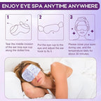XPCARE 32 Pack Steam Eye Masks for Dry Eyes, SPA Warm Sleep Eye Mask, - Image 7