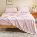 BEDELITE Flannel Sheets Full Size Pink - Image 2