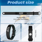 Vibrating Alarm Wristband Silent Wrist Alarm Clock Watch Wind up Bands - Image 8