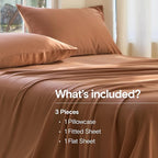 DOZ Sheet Set, 100% Viscose derived from Bamboo, Organically Grown, Buttery Soft - Image 2