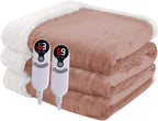 Heated Blanket Electric Blanket Queen Size 84''x90'' by Minervada