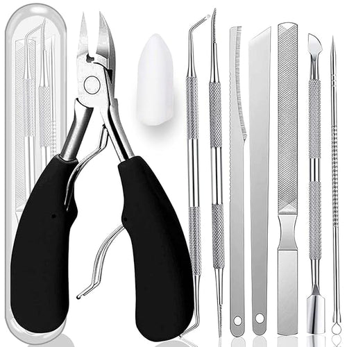 10-Pack Ingrown Toenail Tool, Toenail File and Lifters, Professional Surgical by EODIEBN