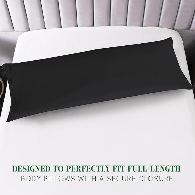 Elegant Comfort Luxury Ultra-Soft 1-Piece Body Pillowcase - Image 3