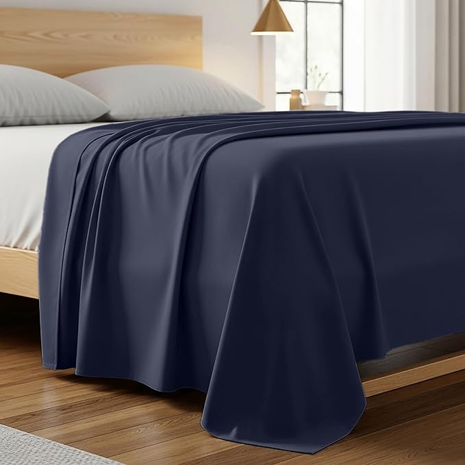 Mellanni California King Size Flat Sheet by Mellanni