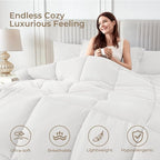 Sasttie Queen Comforter Set, 7 Pieces Bed in a Bag Queen, Complete Bedding Set - Image 2