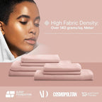 DOZ Sheet Set, 100% Viscose derived from Bamboo, Organically Grown, Buttery Soft - Image 5
