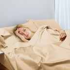 Cotton Full Flat Sheet Only, 600 Thread Count 100% Egyptian Cotton Top Sheet - Image 6
