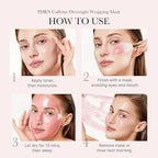 medicube Wrapping Mask PDRN Caffeine Overnight Peel Off Facial Mask | Firming - Image 5