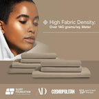 DOZ Sheet Set, 100% Viscose derived from Bamboo, Organically Grown, Buttery Soft - Image 5