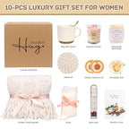 Birthday Gift for 40 50 60th Women Get Well Soon Self Care Package Unique Spa - Image 2